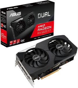 ASUS Dual Radeon RX 6600 XT OC Edition 8GB GDDR6