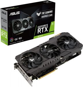 ASUS TUF Gaming GeForce RTX 3070 Ti OC Edition 8GB GDDR6X
