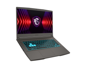 MSI Thin 15 B13UC Gaming and Content Creation Laptop, Intel Core i7-13620H, 16G RAM, 512GB NVMe SSD, GeForce RTX 3050 4GB, 15.6 Inch FHD IPS 144Hz , DOS, 2-Yr Warranty, Cosmos Gray