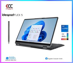 Lenovo IdeaPad Flex 5 14IAU7, 2-in-1 Laptop, Intel Core i7-1255U, 8GB RAM, 512GB SSD, 14-inch Touchscreen, Windows 11 - Grey